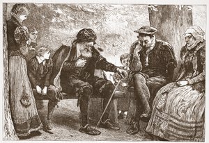 Sous les tilleuls, illustration de L