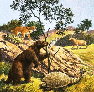 Créatures préhistoriques non identifiées - English School
