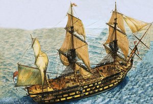 Navire à voile non identifié