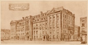 University College Hospital, École de médecine et maison des infirmières - English School