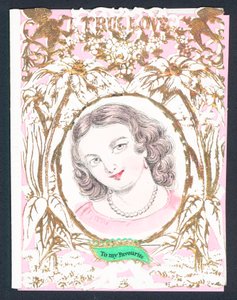 Carte de vœux pour la Saint-Valentin
