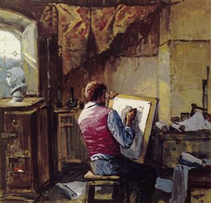 Van Gogh a quitté son travail missionnaire dans les mines et a commencé à dessiner à Bruxelles - English School