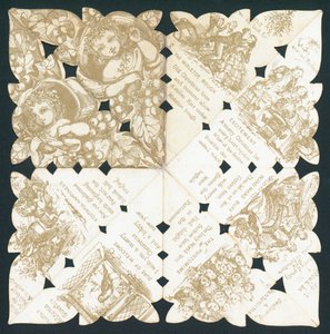 Diverses scènes de Noël, Carte de Noël - English School