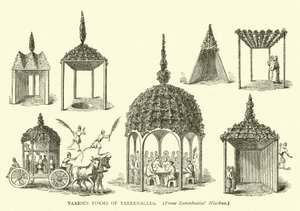 Diverses formes de Tabernacles - English School