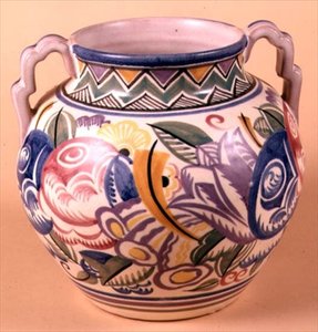Vase par Carter Stabler et Adams, vers 1930 - English School