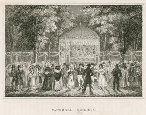 Jardins de Vauxhall, Londres - English School