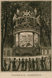 Jardins de Vauxhall, Londres - English School