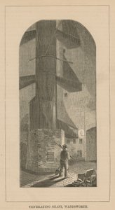 Arbre de ventilation à la prison de Wandsworth