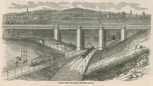 Viaduc sur le chemin de fer Great Northern, Londres