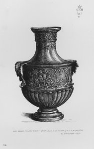 Musée Victoria et Albert : Vase, bronze, italien, XVe siècle - English School