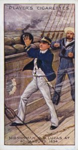 Croix de Victoria: Aspirant (plus tard Contre-Amiral) C D Lucas, RN, à Bomarsund - English School