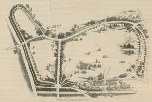 Victoria Park, Vue générale à vol d
