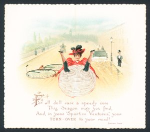 Carte de Noël victorienne - English School