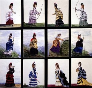 Modes sportives des dames victoriennes