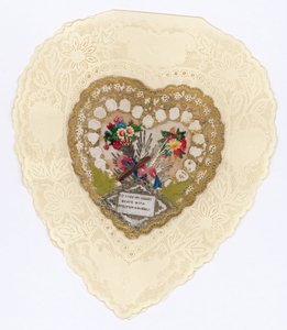 Carte de Saint-Valentin victorienne - English School