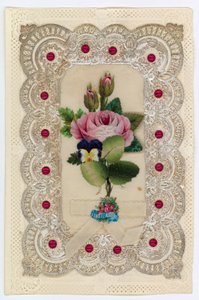 Carte de Saint-Valentin victorienne - English School