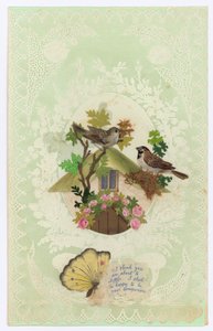 Carte de Saint-Valentin victorienne - English School