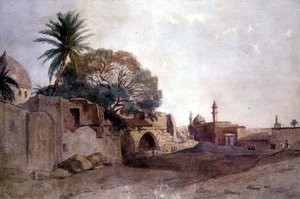 Vue au Moyen-Orient, c.1820 - English School