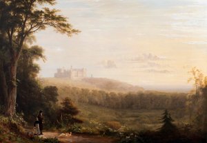 Vue du château de Belvoir, c.1820 - English School
