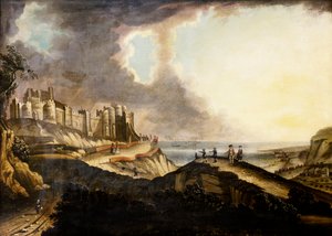 Vue du château de Douvres - English School