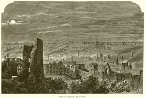 Vue de Dudley de nuit