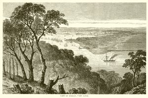 Vue de Durban, Port Natal - English School