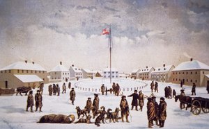 Vue de Fort Garry - English School
