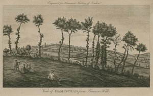 Vue de Hampstead depuis Primrose Hill - English School