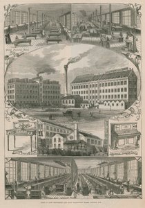 Vue des ateliers de pianos de John Brinsmead et Fils - English School
