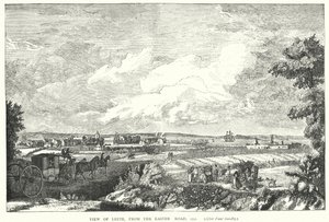 Vue de Leith, depuis Easter Road, 1751 - English School