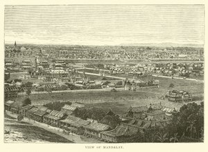 Vue de Mandalay - English School