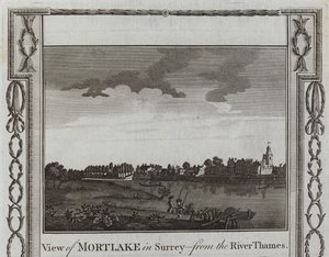 Vue de Mortlake - English School