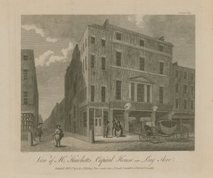 Vue de la maison capitale de M. Hatchett - English School