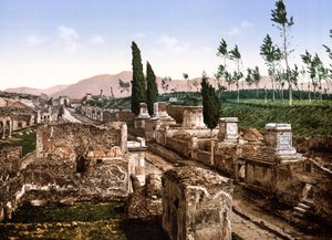 Vue de Pompéi - English School