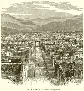 Vue de Pompéi - English School