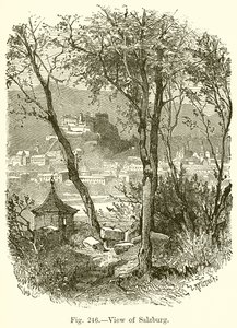 Vue de Salzbourg - English School