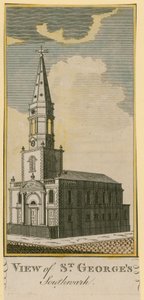 Vue de Saint-Georges, Southwark - English School