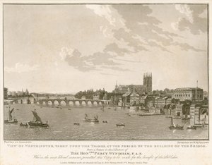Vue de Westminster, à l