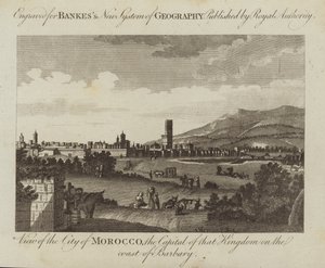 Vue de la ville de Maroc - English School