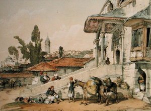 Vue du district de Galata, début des années 1800 - English School