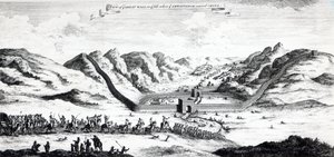 Vue de la Grande Muraille du côté où l