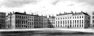Vue du Côté Nord et du Côté Est de Soho Square, 1854 - English School
