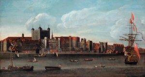 Vue de la Tour, vers 1700 - English School