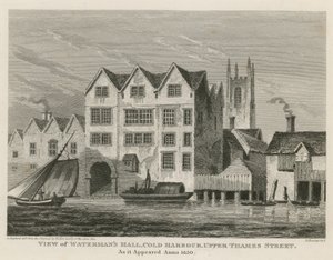 Vue de la Watermans Hall - English School