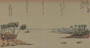 Vue sur la rivière, 1886