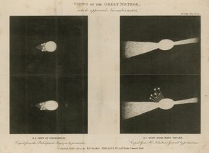 Vues du grand météore