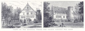 Vues du Rosenau, où est né le Prince Consort - English School