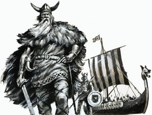 Viking et drakkar - English School