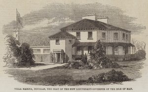 Villa Marina, Douglas, la résidence du nouveau lieutenant-gouverneur de l