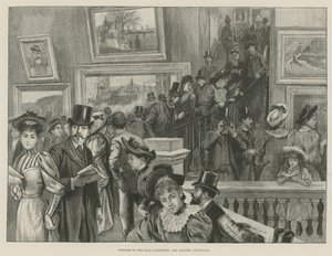 Visiteurs de la collection de prêt